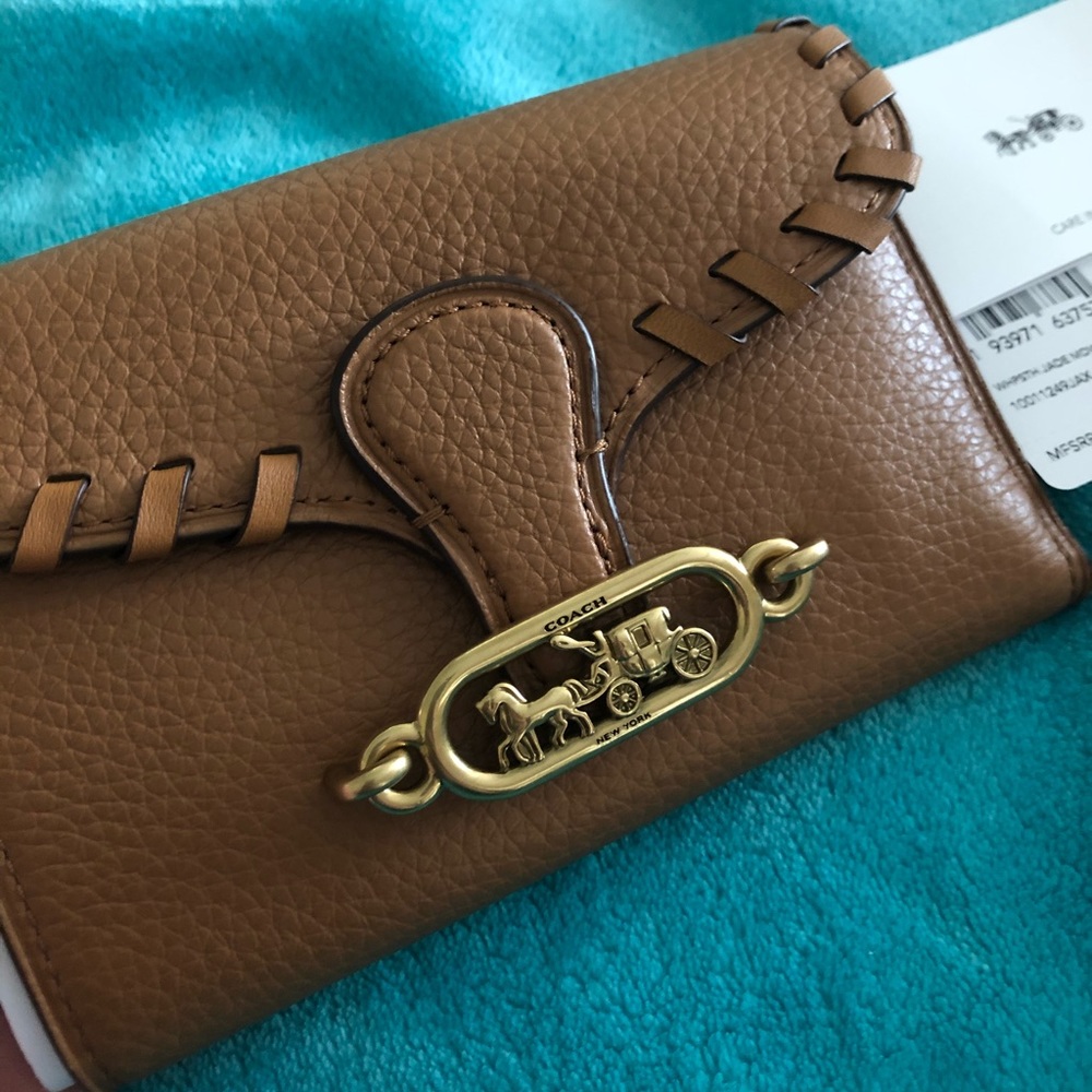 ❌S🅾️LD❌Coach Wallet (Jade Medium Envelope Wallet)